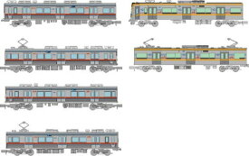 鉄道コレクション 京成電鉄3600形 3100形 新造車両回送列車 6両セット【トミーテック・327417】「鉄道模型 Nゲージ」