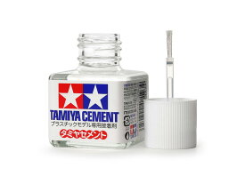 タミヤセメント（液体接着剤40ml）【タミヤ・87003】「鉄道模型 工具 TAMIYA」