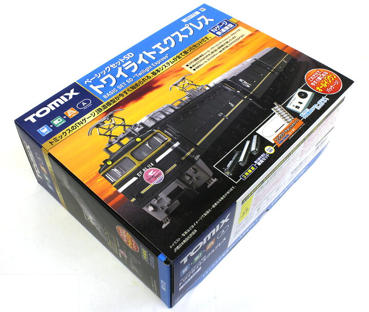 楽天市場】ベーシックセットSD トワイライトエクスプレス【TOMIX 