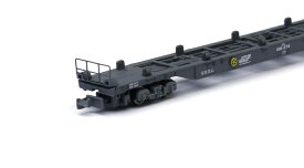 コキ106 グレー(コンテナなし)2両セット 【ロクハン・T007-2】「鉄道模型 Zゲージ ロクハン」