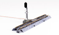 3灯式自動信号機SX 64mm（補助線路付）【KATO・20-606】「鉄道模型 Nゲージ KATO」