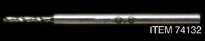 精密ドリル刃0.8mm(軸径1.5mm)【タミヤ・74132】「鉄道模型 タミヤ」