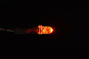 LED MODULE 砲弾型3mmLED 橙【GSIクレオス・VAL-02O】「鉄道模型 GSIクレオス」