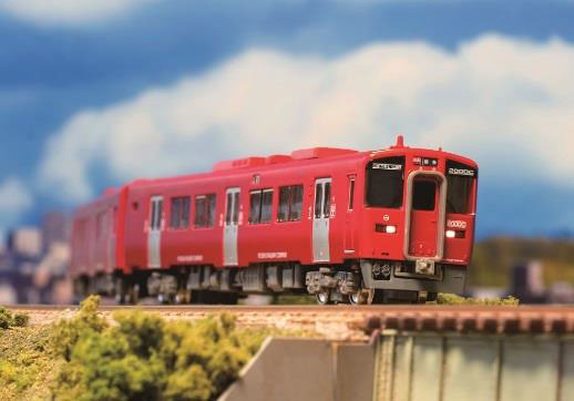 JR九州キハ200形「赤い快速」2両編成セット（動力付き）【グリーンマックス・30038】「鉄道模型 Nゲージ」 | ミッドナイン