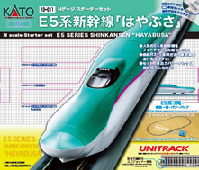 スターターセット E5系新幹線「はやぶさ」【KATO・10-011K】「鉄道模型 Nゲージ カトー」 | ミッドナイン