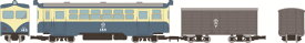 鉄道コレクション ナローゲージ80 猫屋線 キハ185（新塗装） ホワ7 2両セット【トミーテック・322320】「鉄道模型 HOゲージ」