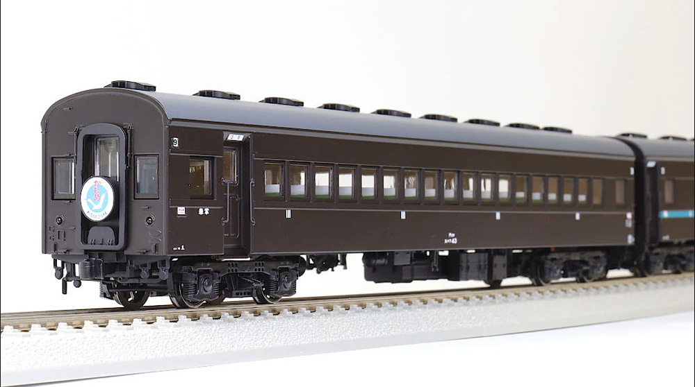 特急「かもめ」客車 （スハ44 マシ49形時代） 9輌セット「鉄道模型 HOゲージ」
