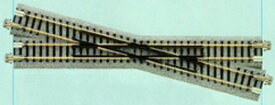 交差線路15°（右）【KATO・20-301】「鉄道模型 Nゲージ カトー」