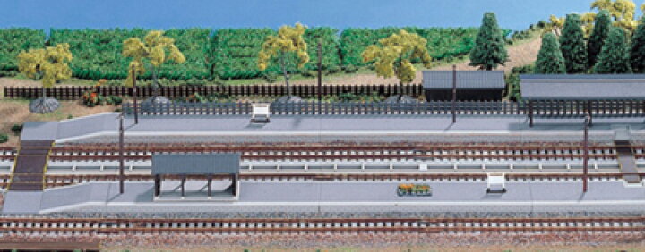 ローカルホームセット【KATO・23-130】「鉄道模型 Nゲージ ストラクチャー」 ミッドナイン