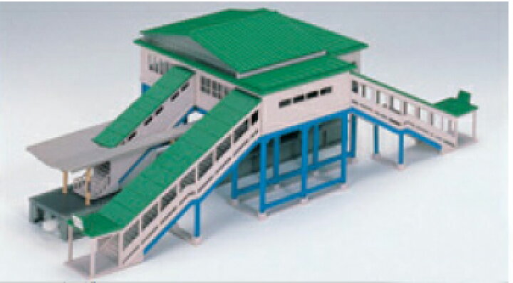 楽天市場 橋上駅舎 Kato 23 0 鉄道模型 Nゲージ ストラクチャー ミッドナイン