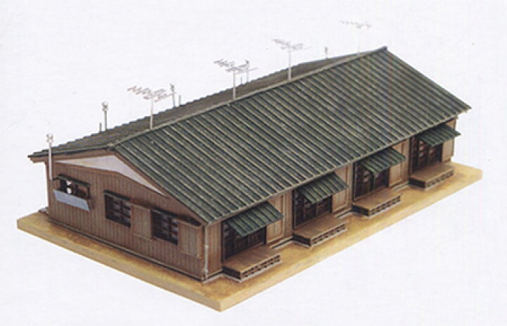 楽天市場 集合住宅c 木造長屋 トミーテック 鉄道模型 Nゲージ Tomytec ミッドナイン