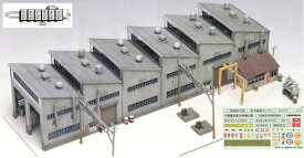 車輌修理工場　（未塗装組立キット）【グリーンマックス・2148】「鉄道模型 Nゲージ GREENMAX」