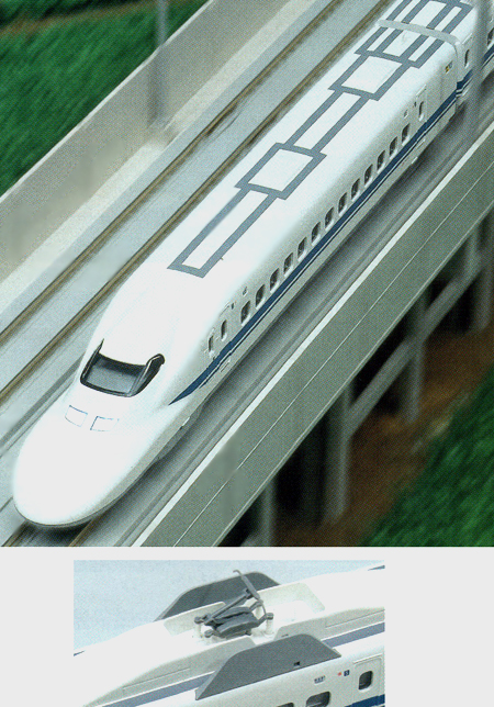 700系新幹線（のぞみ）　4両基本セット【KATO・10-276】「鉄道模型 Nゲージ カトー」 | ミッドナイン