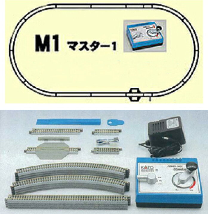 楽天市場】エンドレス基本セットマスター1 （M1）【KATO・20-850 