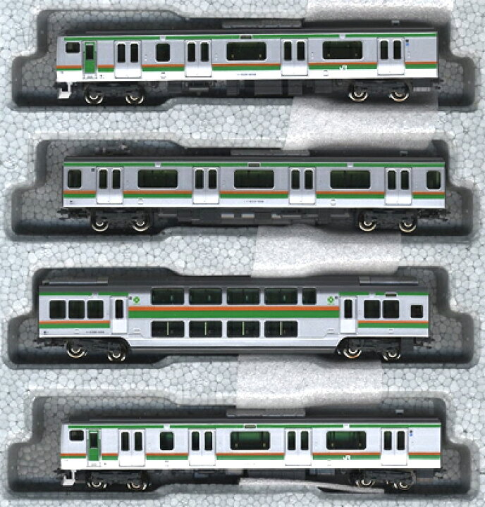 楽天市場】E231系東海道線 湘南新宿ライン4両基本セット【KATO・10-594  