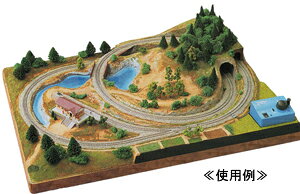 楽天市場 レイアウトベースキット Tomix 8018 鉄道模型 Nゲージ トミックス レイアウト ミッドナイン