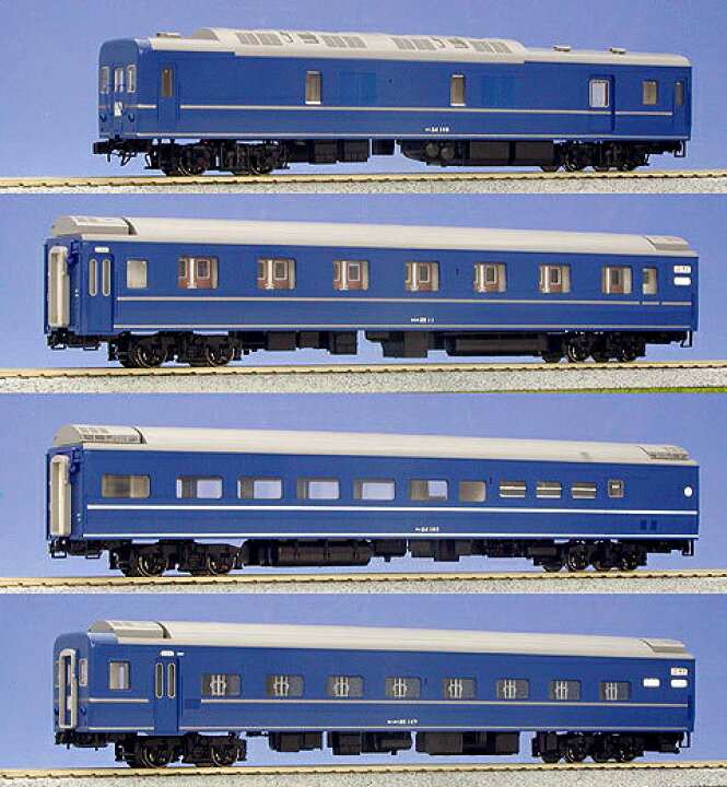 楽天市場】24系25形寝台客車 4両基本セット【KATO・HO・3-510】「鉄道 