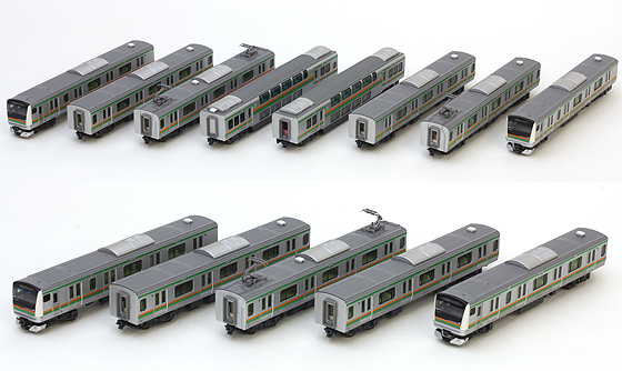 E233系3000番台　東海道線　後期形　8両基本セット【KATO・10-1114】「鉄道模型 Nゲージ カトー」 | ミッドナイン