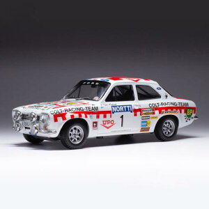 18RMC141B IXO 1/18 �t�H�[�h �G�X�R�[�g MK I RS 1600 1974�N1000�΃����[ ��1 T.Makinen/H.Liddon