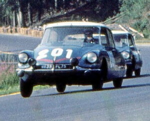100SPA01 1/43 Citroen DS 19 No.201 24H Spa 1964 G. Verrier - A. Bertaut