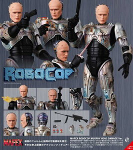 MAFEX ROBOCOP MURPHY HEAD DAMAGE Ver.