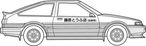 1/24 DV[Y No.001 gmO^1600GT APEXAE86C