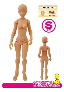 関節技EX 1/12素材ちゃんS フレッシュ