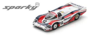 1/64 Porsche 956 No.12 Le Mans 24H 1986 P. Yver - H. Striebig - M. Cohen-Olivar