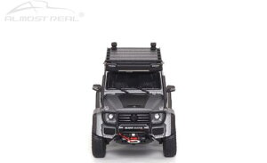 460308 ALMOST REAL 1/43 Brabus 550 Adventure Mercedes-Benz G-Class 4×42 - 2017 - Monza Grey Magno