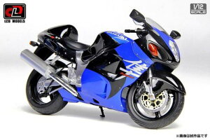 LCD-M03-BB LCD MODELS 1/12 Suzuki GSX1300R Hayabusa 2001iBlue and black colorj
