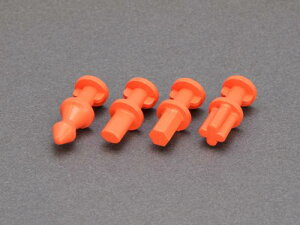 CS-023 シリコーンゴム型用 ホールド&ガイドダボビン(S)オレンジ