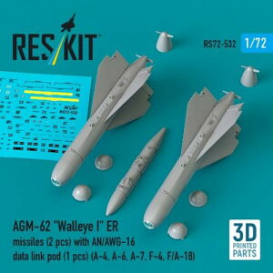 1/72 AGM-62 EH[ACI ERU󔚒e (2)w/AN/AWG-16 f[^N|bh