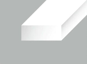 80EG121 プラボウ 平棒 厚さ 0.5mm x 幅 0.75mm x 長さ 350mm 1袋10本入