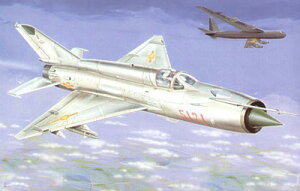 SME72925 1/72 露・ミグMiG-21MFフィッシュベッド戦闘機・ベトナム戦