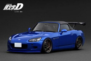INITIAL D Honda S2000 (AP1) Blue Metallic (1/18 Scale)