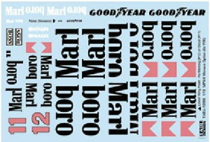 1/12 MP4/4 Monaco Option For PLATZ/BEEMAX