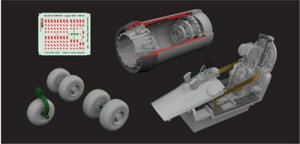 1/48 ジャギュア GR.1 ビッグシンパーツセット (エアフィックス用)