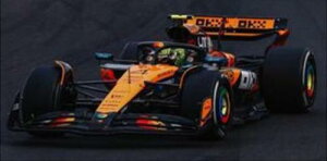 McLaren MCL39 No.4 McLaren Formula 1 Team Winner Hungarian GP 2025 Lando Norris - McLaren 200GP Wins