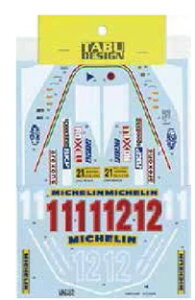 1/12 312T4 Full Sponsor For TAMIYA