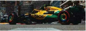 McLaren Formula 1 Team MCL38 No.4 4th Monaco GP 2024 Lando Norris