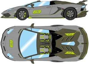 EML030G EIDOLON 1/18 Lamborghini Aventador SVJ 63 Roadster 2019 �O���W�I�A�P�[�\
