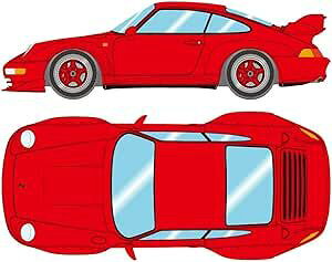 VM114I VISION 1/43 Porsche 911 �i993�j GT2 Street 1996 �K�[�Y���b�h�i���b�h�z�C�[���j