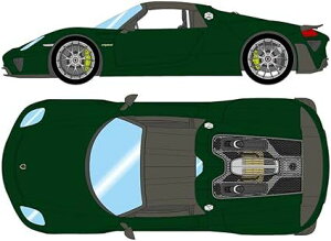 EM569H EIDOLON 1/43 Porsche 918 Spyder weissach package 2011 �u�����[�X�^�[�O���[��