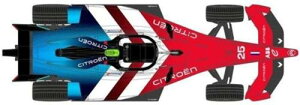 CITRON RACING No.25 Jean-Eric Vergne Formula E Season 12