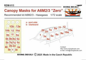 1/72 ��� A6M2/3 �h���}�X�N�V�[�� (�n�Z�K���p)