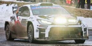 TOYOTA GR Yaris Rally 2 No.30 TOYOTA Gazoo Racing WRT NG Rally Monte Carlo 2025 Y. Yamamoto - J. Fulton