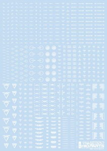 RB02-144OWH 1/144 �����J���[�z���C�g RB02�R�[�V�����f�J�[��(1����)