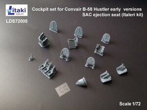 1/72 B-58 �n�X���[ �R�b�N�s�b�g (����) w/SAC���ˏo���� (�C�^�����p)