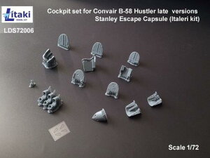 1/72 B-58 �n�X���[ �R�b�N�s�b�g (���) w/�X�^�����[�E�o�J�v�Z�� (�C�^�����p)