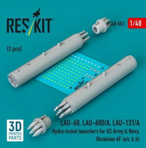 1/48 LAU-68/LAU-68D/A/LAU-131/A ���P�b�g�e�|�b�h (2��)